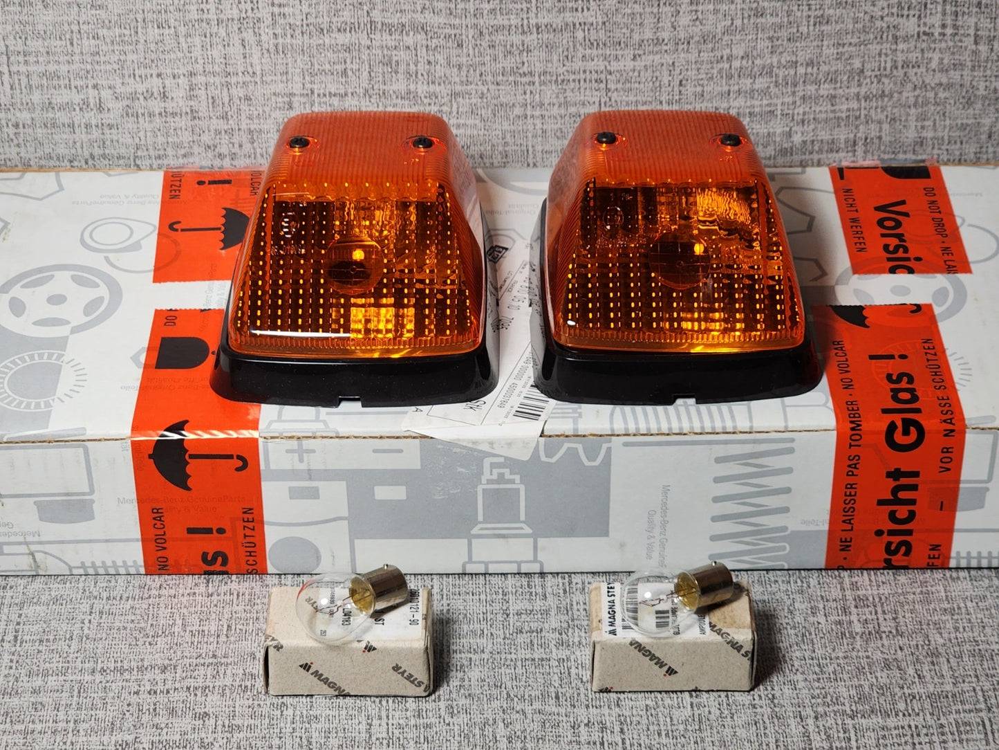 Indicator Orange Original Mercedes G Class W 460 461 463 Set