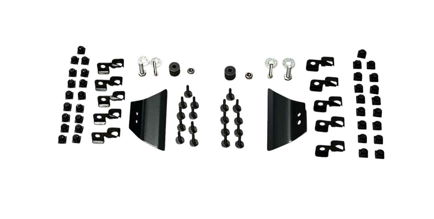 Montagesatz Kotflügelverbreiterung hinten für Mercedes G Klasse W 460 461 463